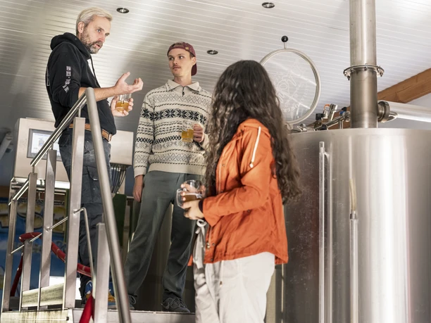 Guided tour of the brewery Guided tour of the brewery