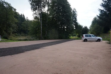 Parkplatz Ellefeld Erbwaldweg an der Roten Göltzsch