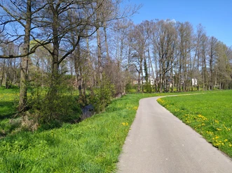 Heinsdorfergrund - Radweg am Raumbach