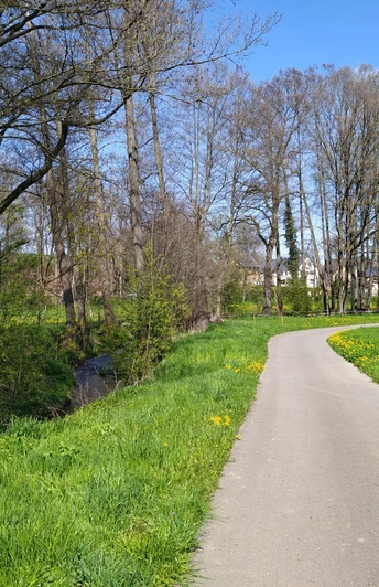 Heinsdorfergrund - Radweg am Raumbach