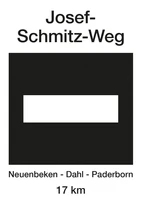 Wegzeichen Josef-Schmitz-Weg Wegzeichen Josef-Schmitz-Weg