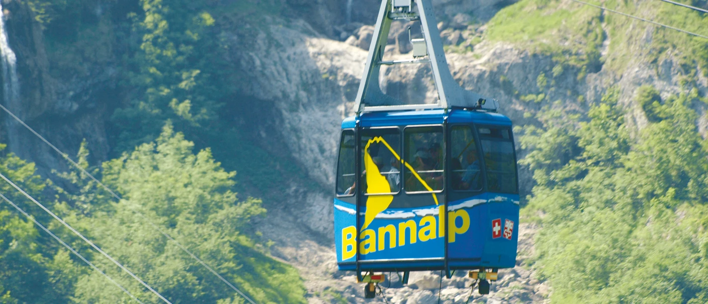 Luftseilbahn Fell-Chrüzhütte