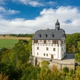Blick auf das Schloß Jößnitz bei Plauen