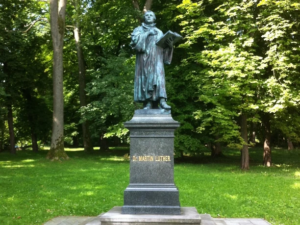 Das einzige Lutherdenkmal im einst katholischen Böhmen steht in Asch