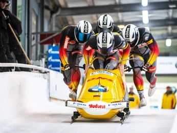 Bobteam Friedrich, Rennschlitten- und Bobbahn
