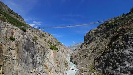 Hängebrücke Belalp - Riederalp