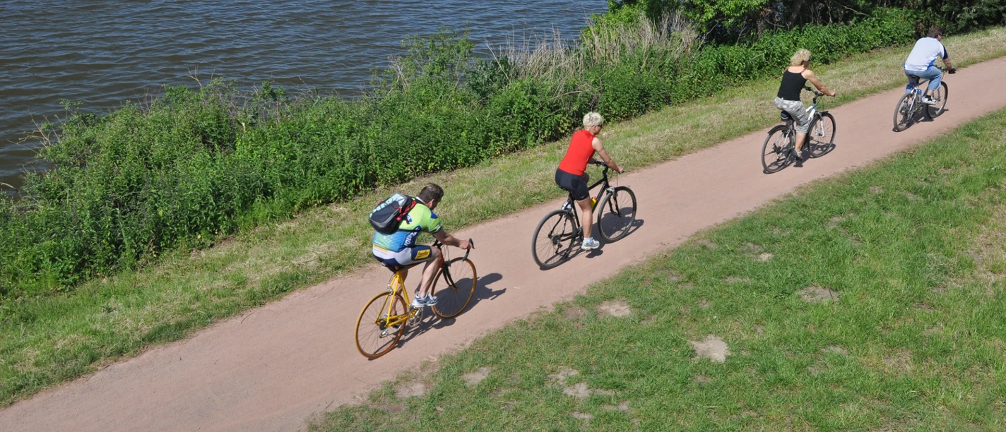 Fahrradfahrer Nordbucht