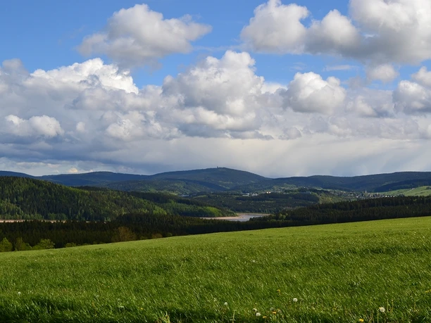 Blick Richtung Talsperre