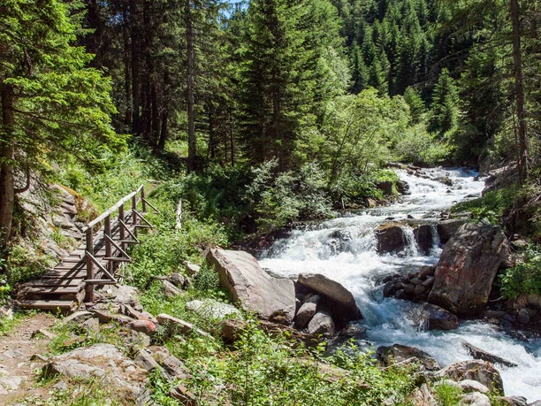 Auf dem Weg auf den Pass (Mittubäch)