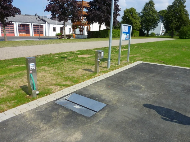 Wohnmobilstellplatz Entsorgungsstation Entsorgungsstation