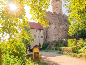 Burg Gnandstein als Hightligt auf der Burgtour 2 Kohren-Sahlis