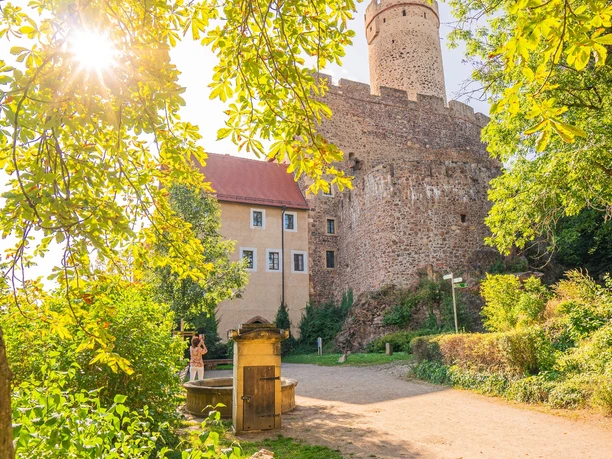 Burg Gnandstein als Hightligt auf der Burgtour 2 Kohren-Sahlis