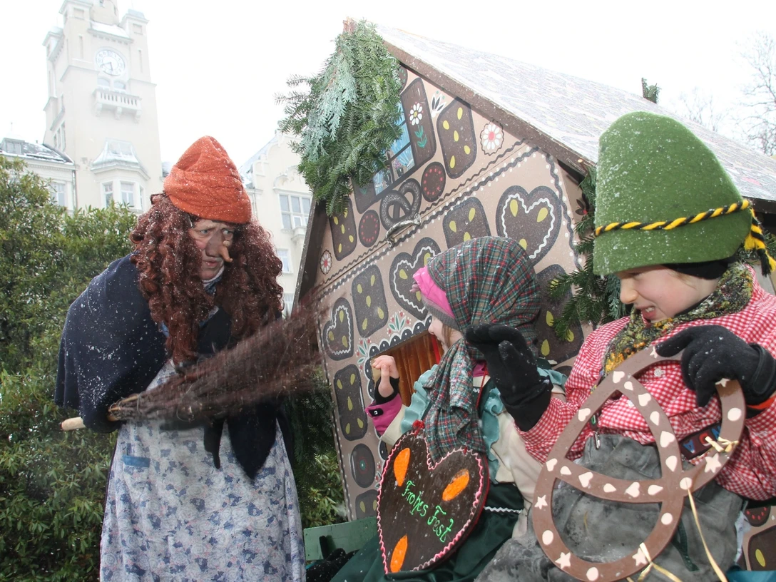 auch Hänsel und Gretel sind natürlich dabei