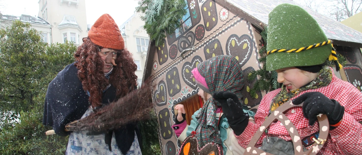 auch Hänsel und Gretel sind natürlich dabei