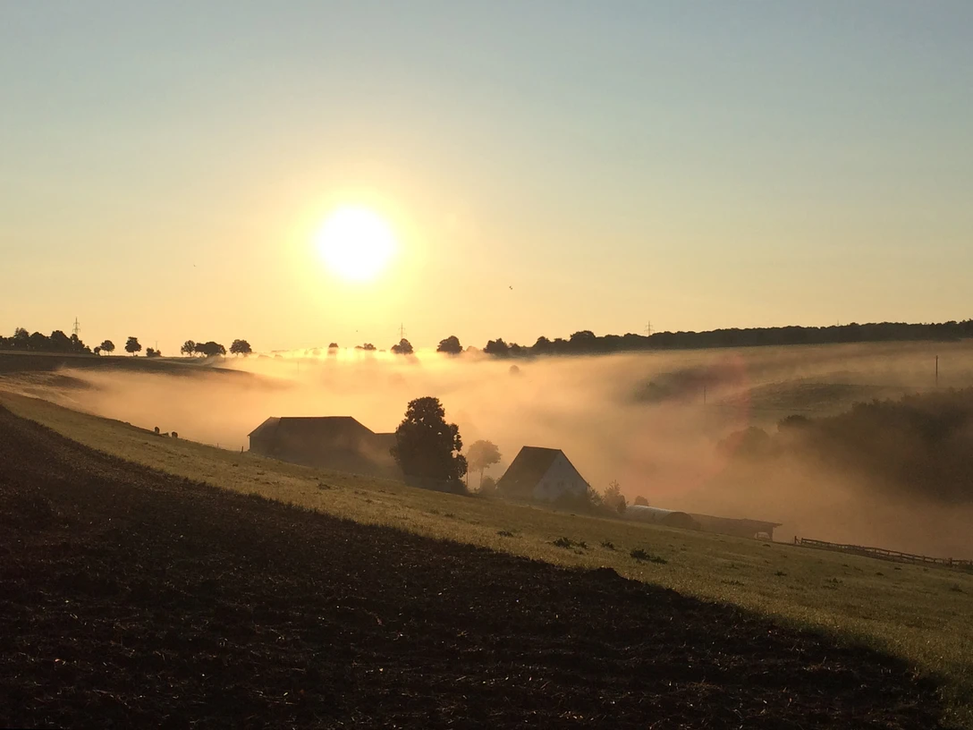 Sonnenaufgang in Weiberg Sonnenaufgang in Weiberg
