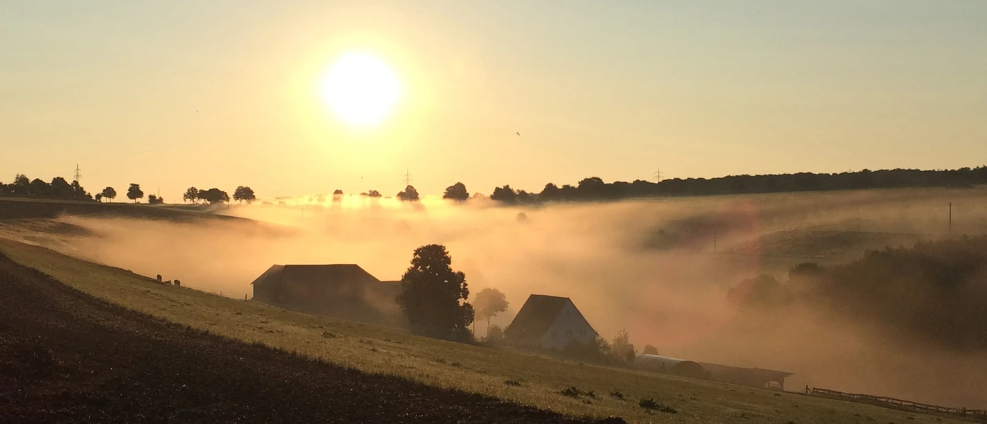 Sonnenaufgang in Weiberg Sonnenaufgang in Weiberg