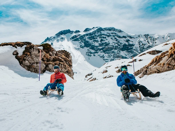 Schlitteln auf Melchsee-Frutt