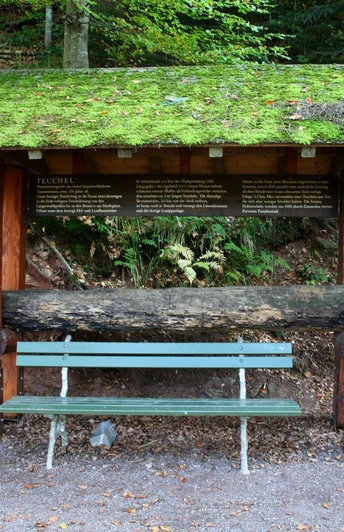 Die Teuchel - eine historische Holzwasserleitung