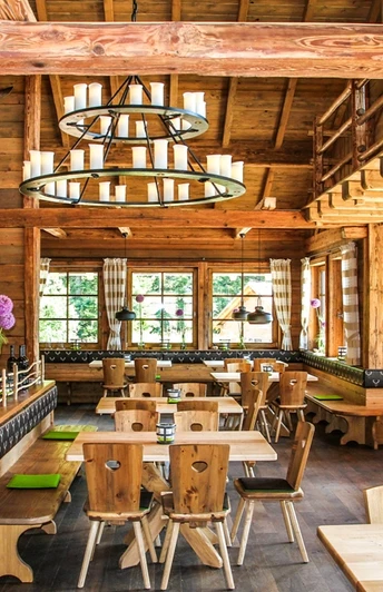 Innenansicht Berghütte Lauterbad