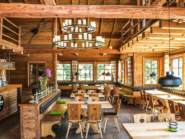 Innenansicht Berghütte Lauterbad