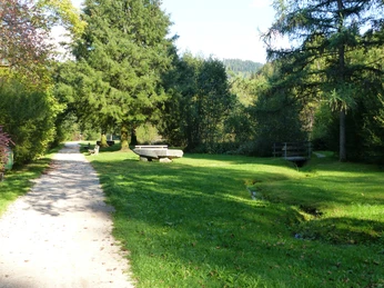 Im Kurgarten Obertal