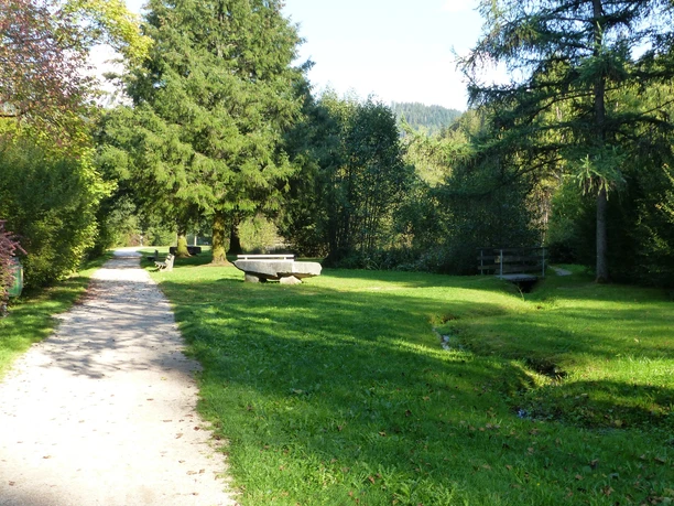 Im Kurgarten Obertal