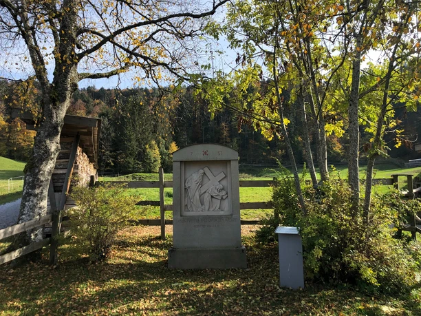 Station 7 auf dem Kreuzweg