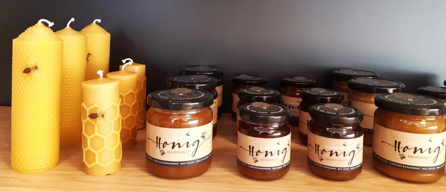Bienenhonigprodukte vom Hugenhof Willisau