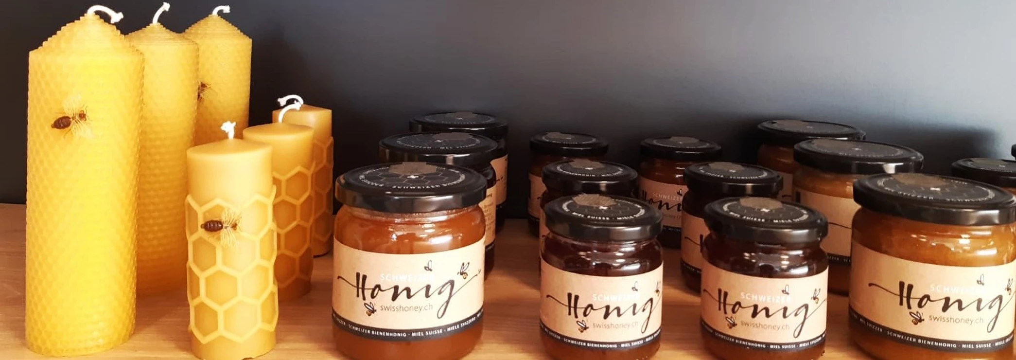 Bienenhonigprodukte vom Hugenhof Willisau