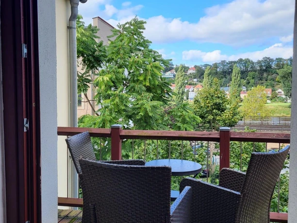 Herzlich Willkommen - Balkon der Wohnung Altstadt