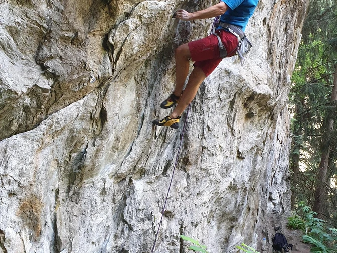 Klettern im Bitschji