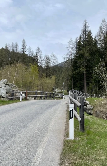 auf dem Weg zum Stausee