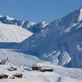 Hotel Belalp mit Aletschgletscher