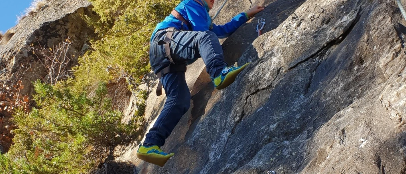 Klettern beim Rotchnubel