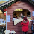 Stand beim "Kleinen, feinen Weihnachtsmarkt"