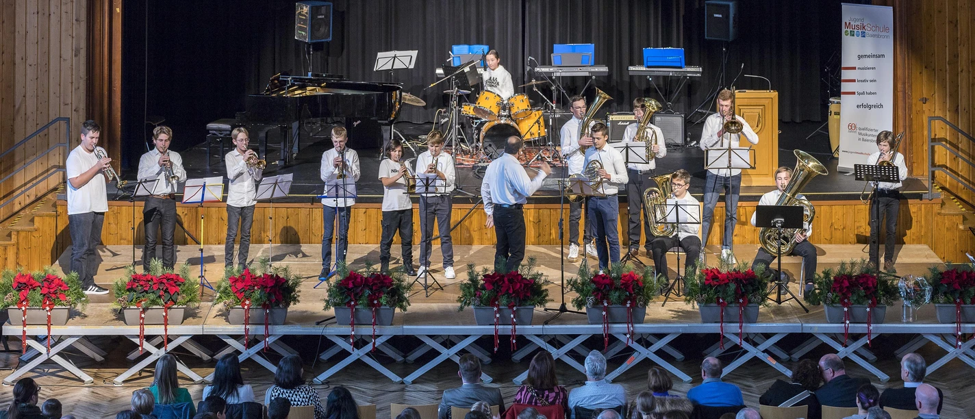 Bläsergruppe der Jugendmusikschule Baiersbronn