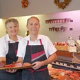 Richard and Theres Felder put their heart and soul into running the butcher's shop.