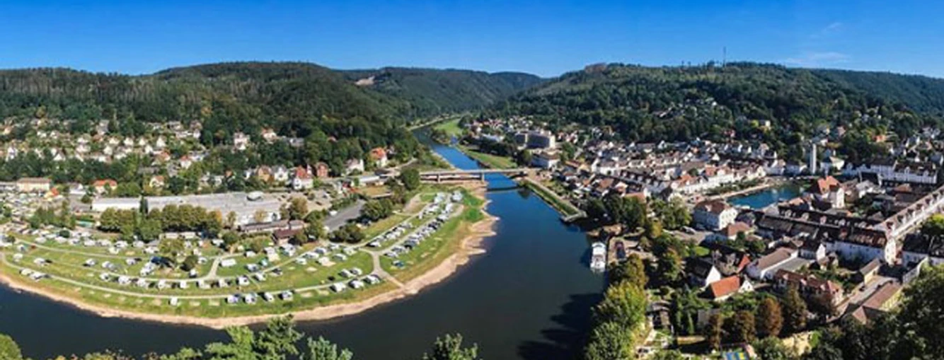Blick vom Hugenottenturm