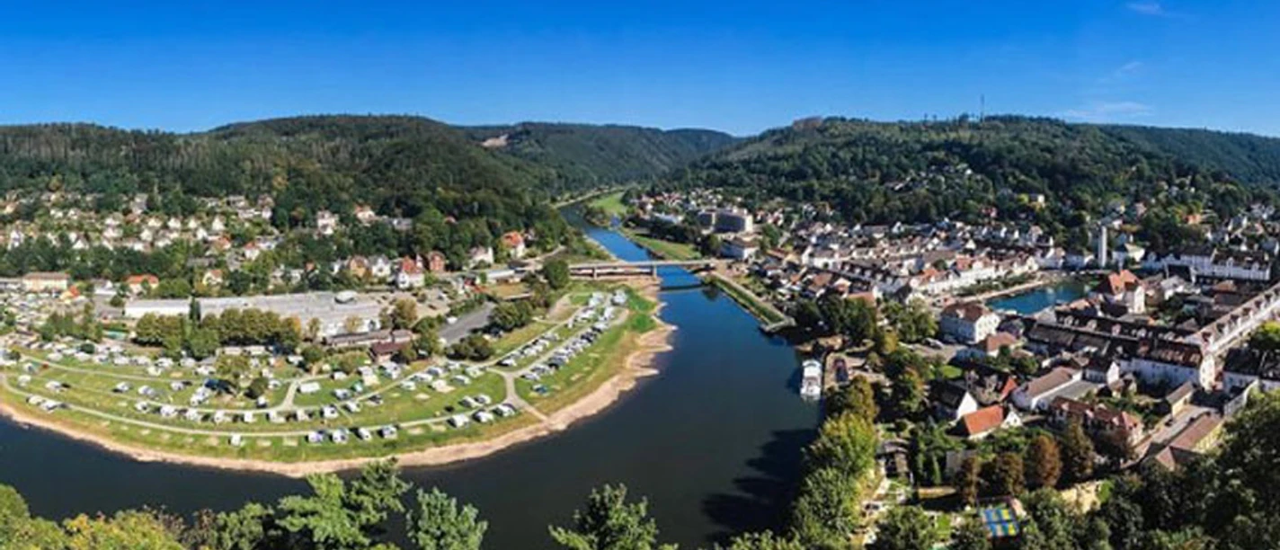 Blick vom Hugenottenturm