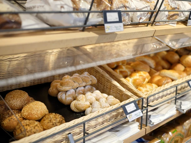 Vielfältige Auswahl verschiedener Brotsorten