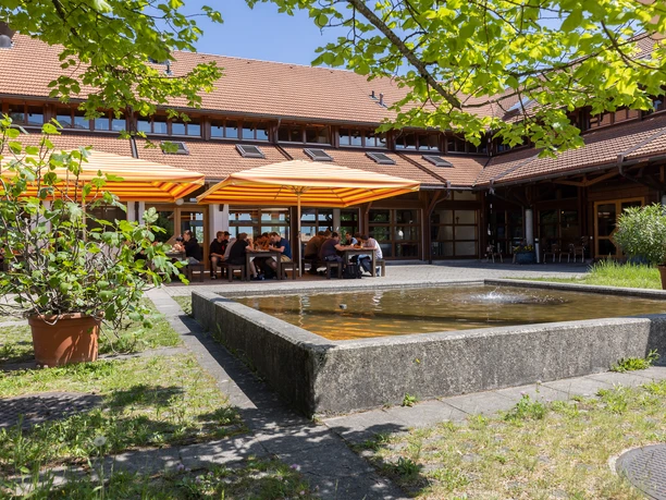 Les beaux espaces extérieurs invitent à la détente