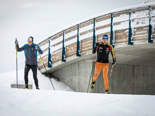Skilanglauf in der Sparkassen Skiarena Oberwiesenthal