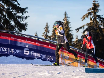 Skilanglauf in der Sparkassen Skiarena Oberwiesenthal