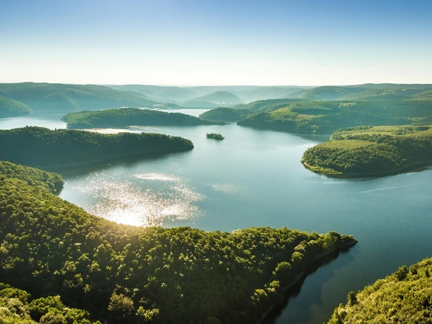 Rursee im Nationalpark Eifel