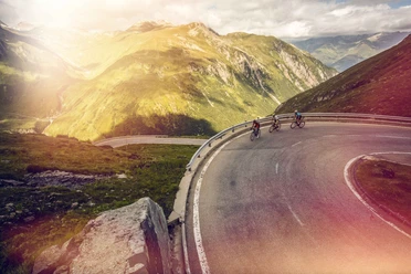 Aufstieg zum Nufenenpass.