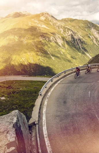 Aufstieg zum Nufenenpass.