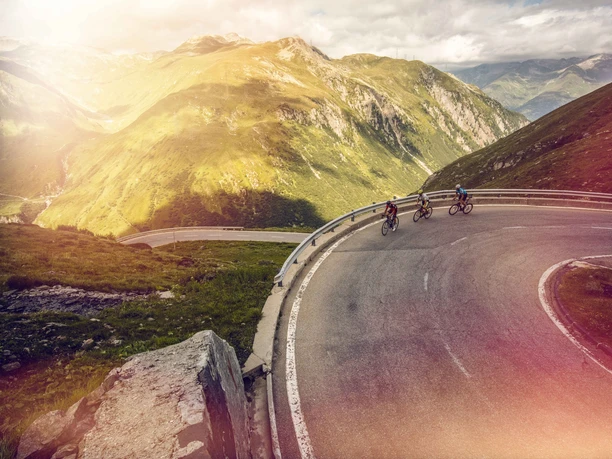 Aufstieg zum Nufenenpass.