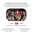 Nikolaus Feier Oberbauerschaft Kinder und Erwachsene feiern bei der Nikolausveranstaltung auf dem Sportplatz Oberbauerschaft.