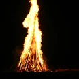 Osterfeuer in Elend