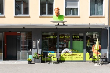 Die Bäckerei Zihlmann mitten im Dorf Schüpfheim